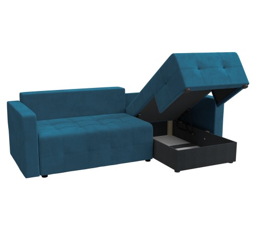 Диван Кантри угловой, синий