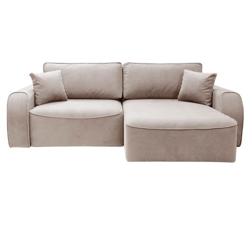 Диван Элиот угловой, бежевый