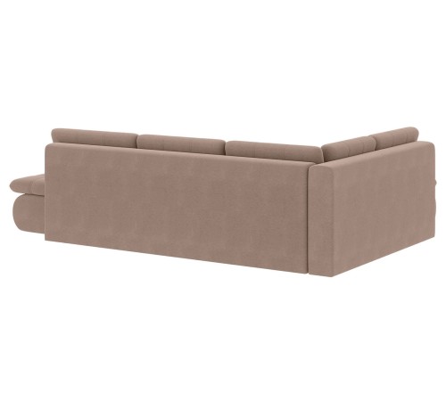 Диван Степ Тайм угловой с трещотками, бежевый