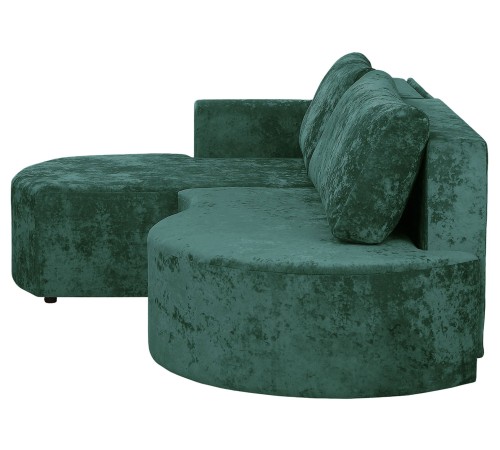 Диван Ланкастер угол левый, зеленый