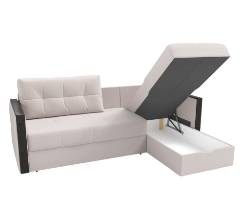 Диван Эгида угловой НПБ, бежевый