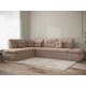 Диван Степ Тайм угловой с трещотками, бежевый