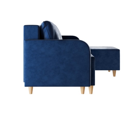 Диван Рейн угловой, синий