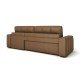 Диван Хаммер угловой, коричневый