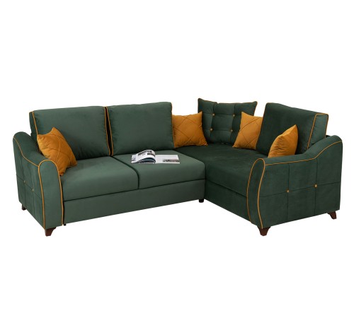 Диван Френсис угловой, лиственный