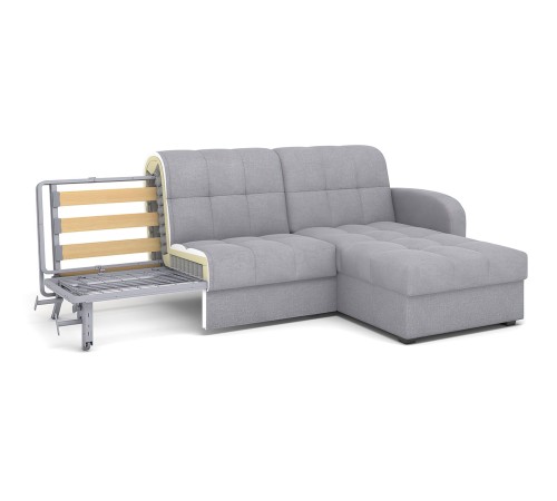 Диван Винсент угловой, серый