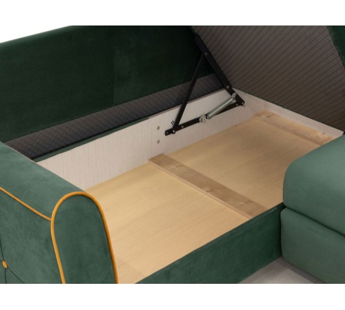 Диван Френсис угловой, лиственный