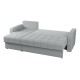 Диван Терри угловой, серый