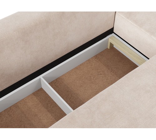 Диван Нордикс угловой, бежевый