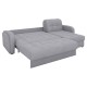 Диван Винсент угловой, серый