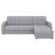 Диван Винсент угловой, серый