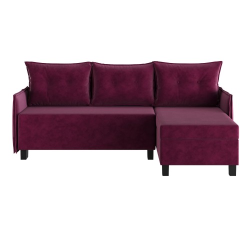 Диван Теона угловой, винный