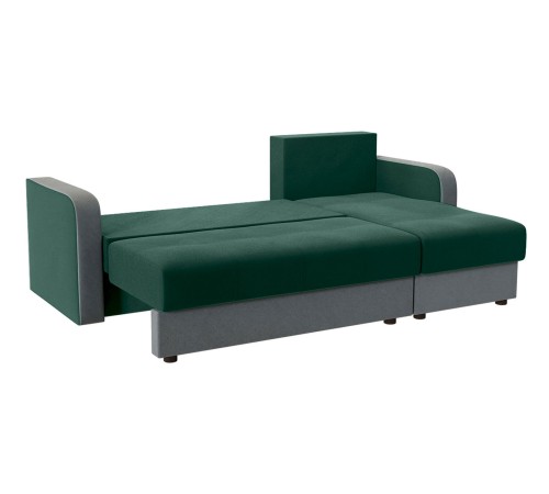 Диван Терри угловой, зеленый (Магнетика)