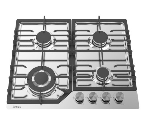 Варочная поверхность EVELUX HEG 638 X, нержавеющая сталь