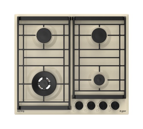 Варочная поверхность KORTING HG 6302 CTB, бежевый