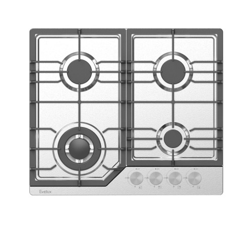 Варочная поверхность EVELUX HEG 638 X, нержавеющая сталь