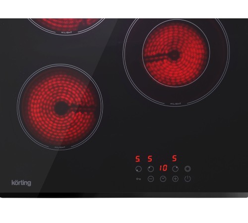 Варочная поверхность KORTING HK 42034 B, черный