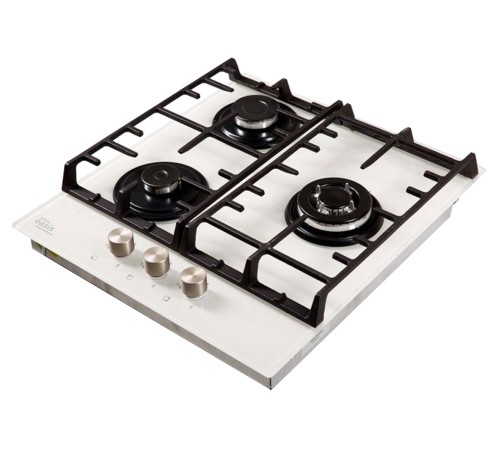 Варочная поверхность Оазис P-3GWT, белый