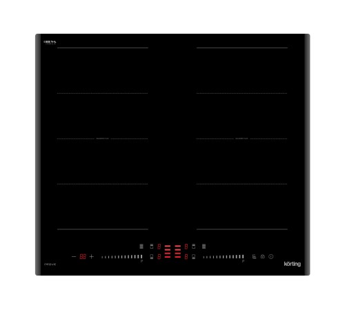 Варочная поверхность KORTING HIB 68900 B iMove, черное стекло