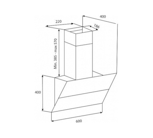 Вытяжка KORTING KHC 65070 GN