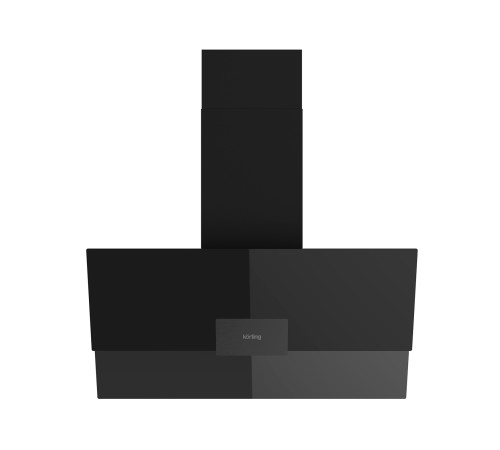 Вытяжка KORTING KHC 96373 BXGN, черное стекло