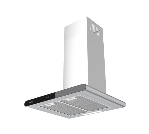 Вытяжка KORTING KHC 6958 XGN, нержавеющая сталь/черное стекло