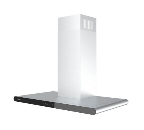 Вытяжка KORTING KHC 9958 XGN, нержавеющая сталь/черное стекло