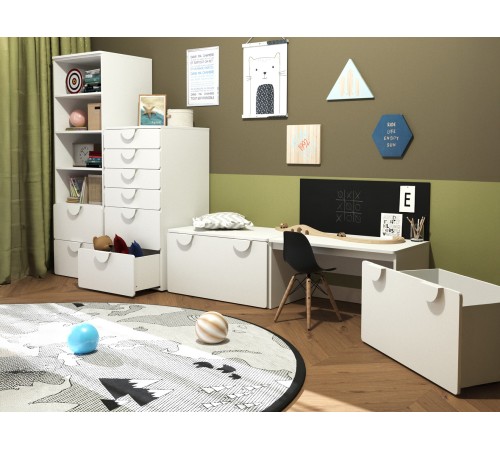 Ящик выкатной Пикси, робкий подснежник