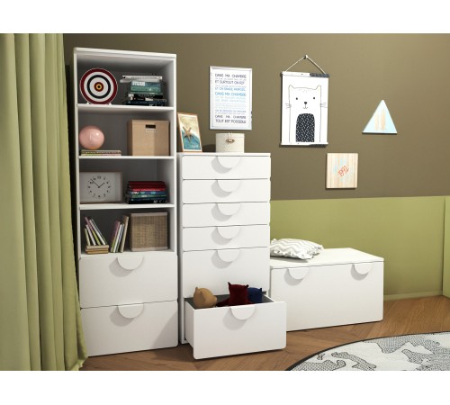 Ящик выкатной Пикси, робкий подснежник