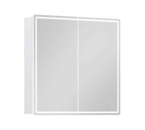 Шкаф навесной Геометрия Классик 1000 с зеркалом