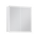 Шкаф навесной Геометрия Классик 1000 с зеркалом