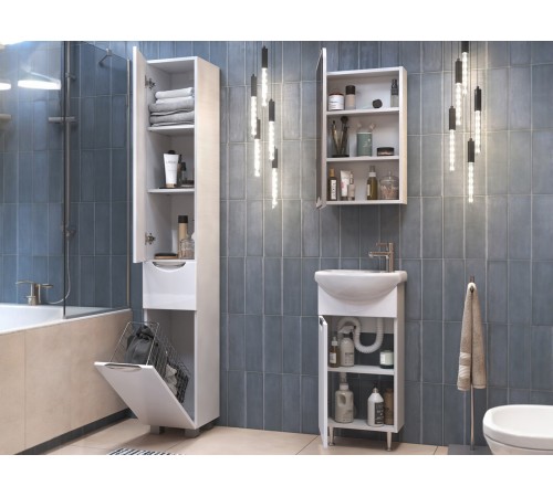 Шкаф навесной с зеркалом Каллао 450