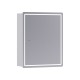 Шкаф навесной Геометрия Комфорт 500 с зеркалом