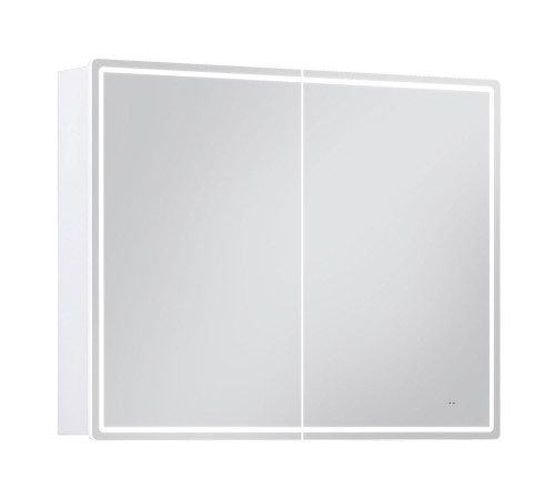 Шкаф навесной Геометрия Классик 1000 с зеркалом