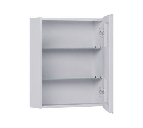 Шкаф навесной Геометрия Комфорт 500 с зеркалом