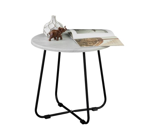 Стол журнальный BeautyStyle 14, дуб дымчатый/черный