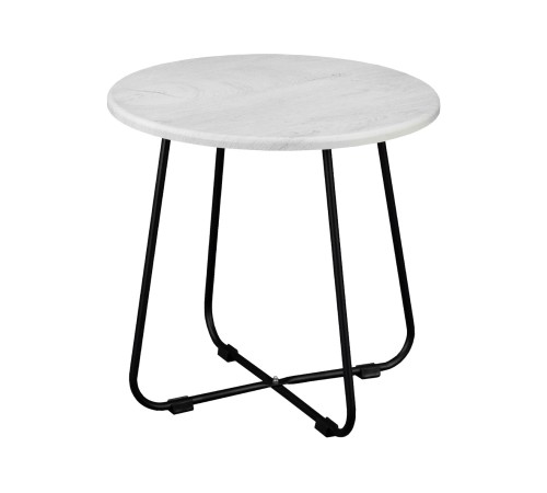 Стол журнальный BeautyStyle 14, дуб дымчатый/черный