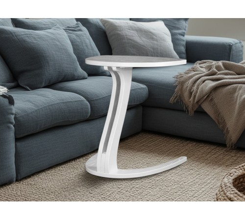 009766 Стол придиванный Рио 6, белый