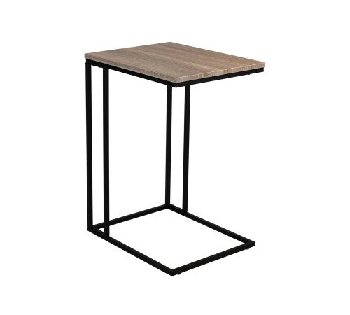 009089 Стол придиванный Бьюти Стайл 30, дуб сонома/черный