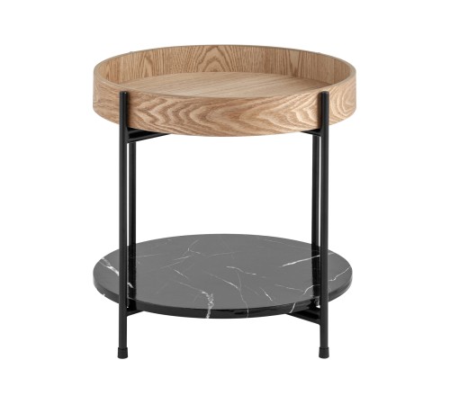 УТ000035347 Стол журнальный Спэйс, гевея/черный