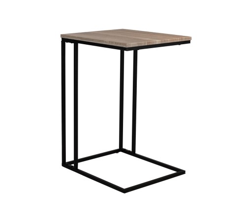 009089 Стол придиванный Бьюти Стайл 30, дуб сонома/черный