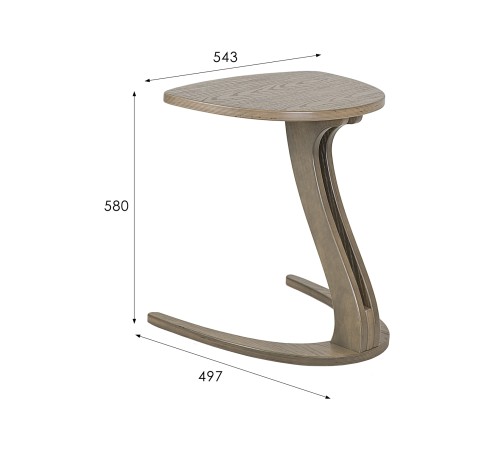009643 Стол придиванный Рио 6, шимо