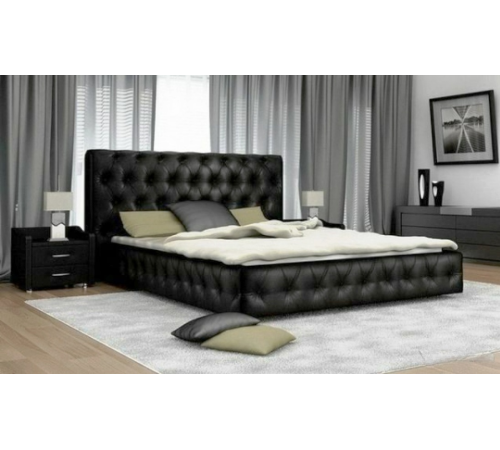 Кровать Генуя: каретная стяжка