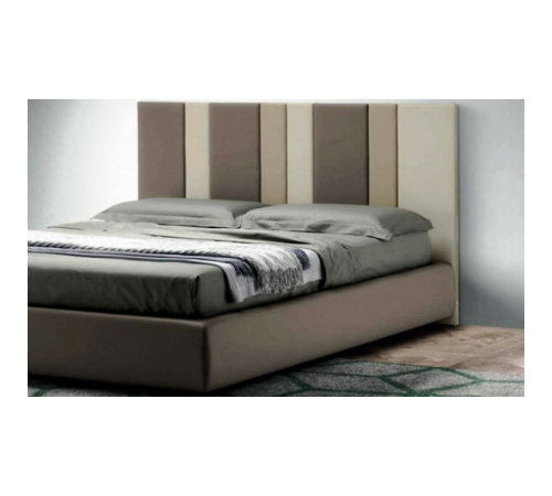 Кровать Алвир с мягким изголовьем